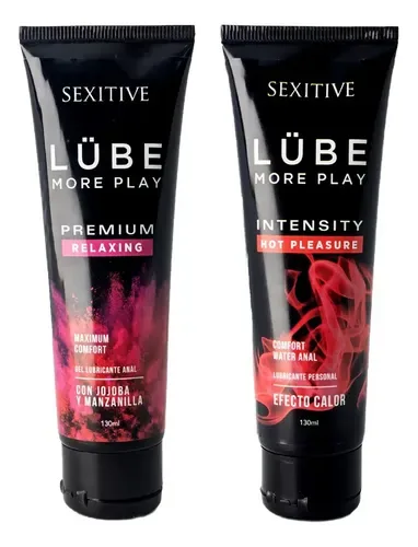 Sexitive Kit Lube Relaxing + Hot Pleasure