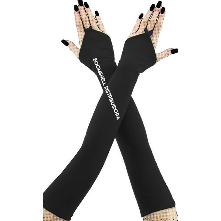 Mitones largos de lycra