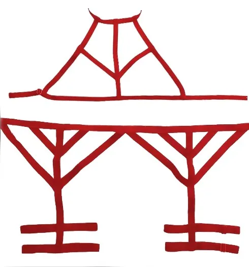 Arnes Bralette Corpiño Escote + Sujetador Portaliga Lenceria conjunto rojo