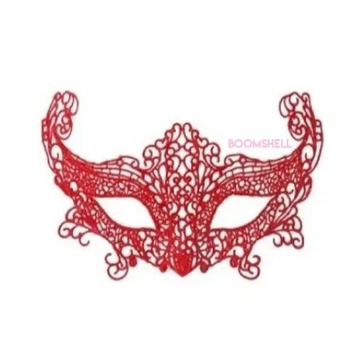 Antifaz Mascara Wolf Rojo
