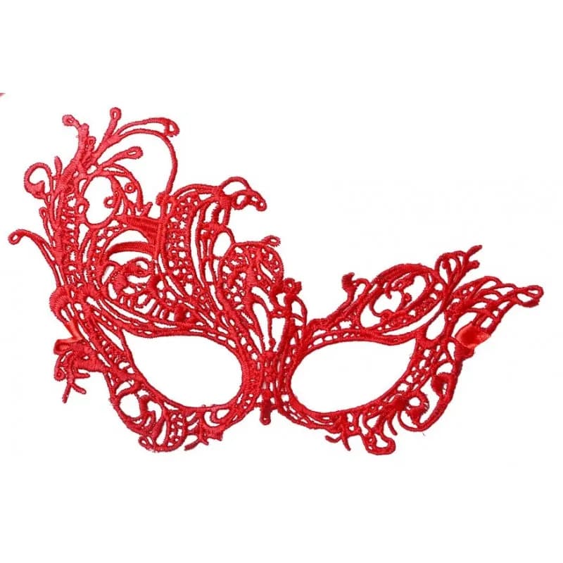 Antifaz Mascara Venecia Rojo